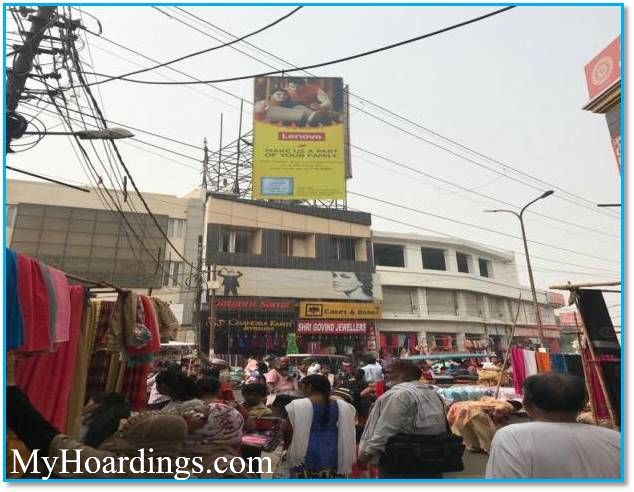 OOH Advertising Gole Market in Lucknow, Hoardings Agency in Lucknow, Flex Banner at Lucknow